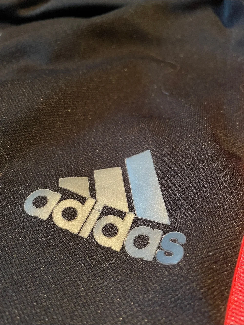 adidas Black Sweatpants with Pink Side Stripes - Kids - Picture 3 of 3